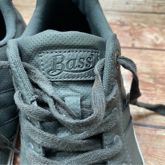 Bass Men Sneakers Charcoal Gray Size 8.5 - Picture 12 of 16
